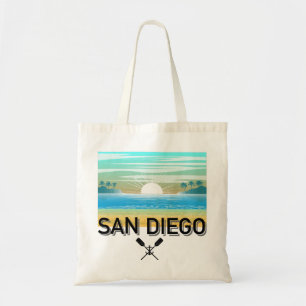 Bolso De Tela Diseño de San Diego - Tote de presupuesto