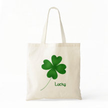 Diseño de shamrock con suerte simple