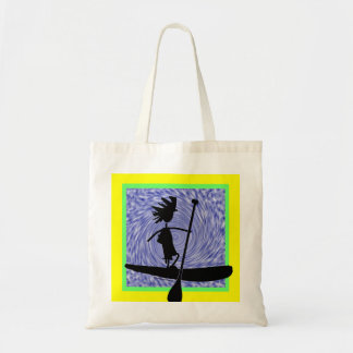 Bolso De Tela Diseño de silueta de remo
