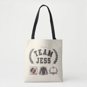 Bolso De Tela Diseño de Team Jess Gilmore Girls