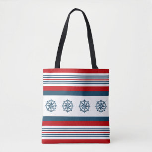 Bolso De Tela Diseño de temática náutica