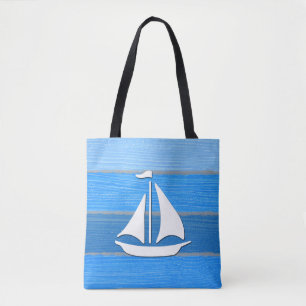 Bolso De Tela Diseño de temática náutica