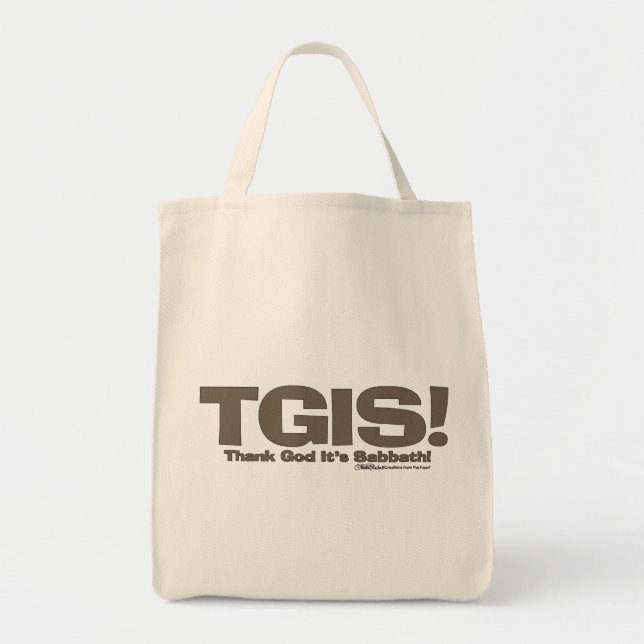 Bolso De Tela Diseño de TGIS Sabbath (Frente)