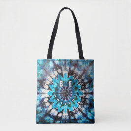 Bolso De Tela Diseño de Tie Dye Be Awesome