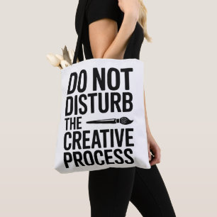 Bolso De Tela Diseño de tipografía del proceso creativo