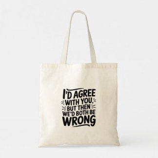 Bolso De Tela Diseño de tipografía Motivacional