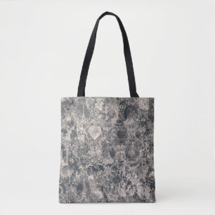 Bolso De Tela Diseño de toile negro elegante de París