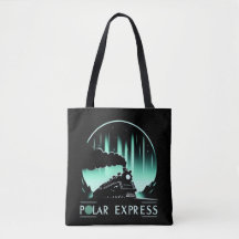 Diseño de tren Polar Express elegante
