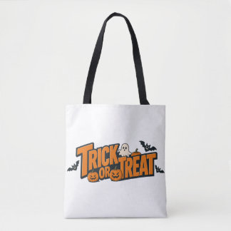 Bolso De Tela Diseño de truco o trato