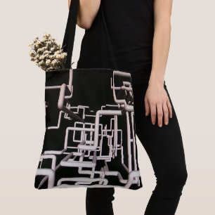 Bolso De Tela Diseño de tubería