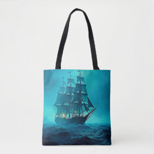 Bolso De Tela Diseño de un viaje oceánico maravilloso