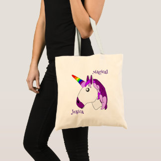 Bolso De Tela Diseño de Unicornio Personalizado