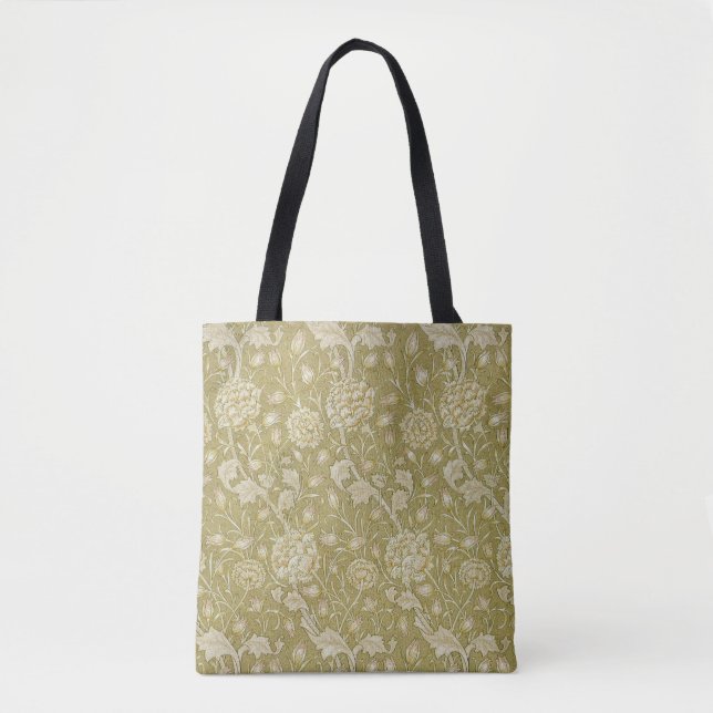 Bolso De Tela Diseño de William Morris #6 (Anverso)