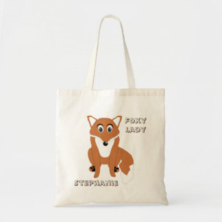 Bolso De Tela Diseño de zorro personalizado