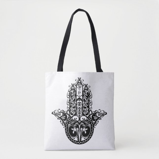 Bolso De Tela Diseño decorativo 2 de Hamsa (Anverso)