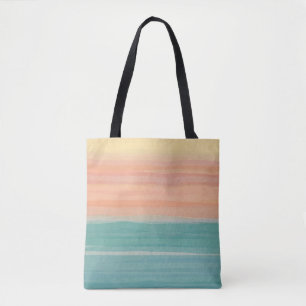 Bolso De Tela Diseño del amanecer de arte en línea