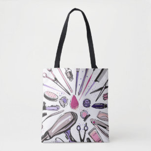 Bolso De Tela Diseño del círculo del maquillaje