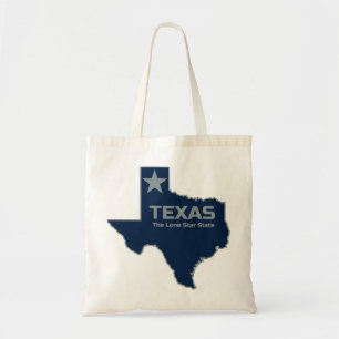 Bolso De Tela Diseño del estado de Texas Lone Star