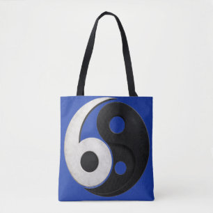 Bolso De Tela Diseño del símbolo Yin Yang 69