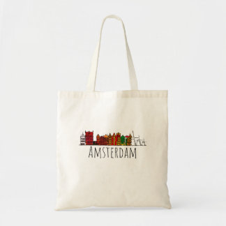 Bolso De Tela Diseño del viaje del amor de Holanda del horizonte