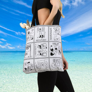 Bolso De Tela Diseño divertido de la colección Gags