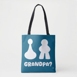 Bolso De Tela Diseño divertido para abuelo jugador