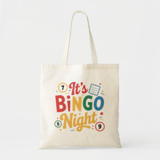 Bolso De Tela Diseño divertido para amantes del bingo - Regalo p