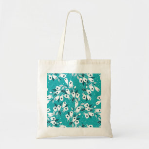 Bolso De Tela Diseño elegante de arte botánico en el patrón de f