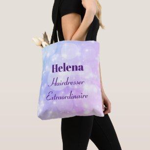 Bolso De Tela Diseño Extraordinario de peluquería personalizado