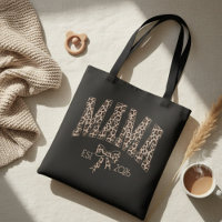 Diseño Femenino Audaz Leopard Varsity Mama