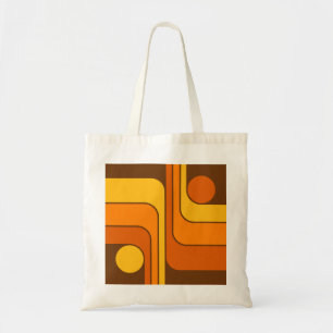 Bolso De Tela Diseño geométrico retro de estilo MCM años 70