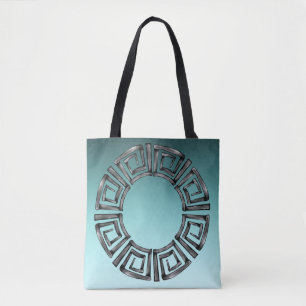 Bolso De Tela Diseño griego