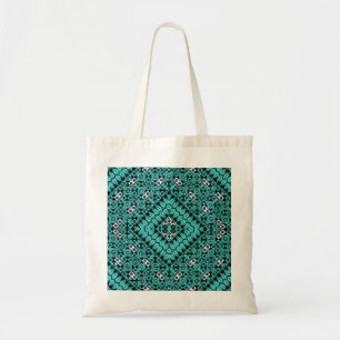 Bolso De Tela Diseño impreso con motivos de bordado palestino