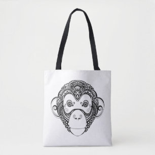 Bolso De Tela Diseño inspirado 2 del mono