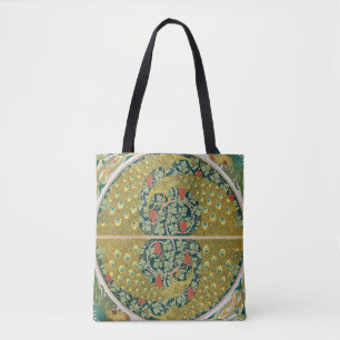 Bolso De Tela Diseño intrincado de estilo Art Nouveau pavo