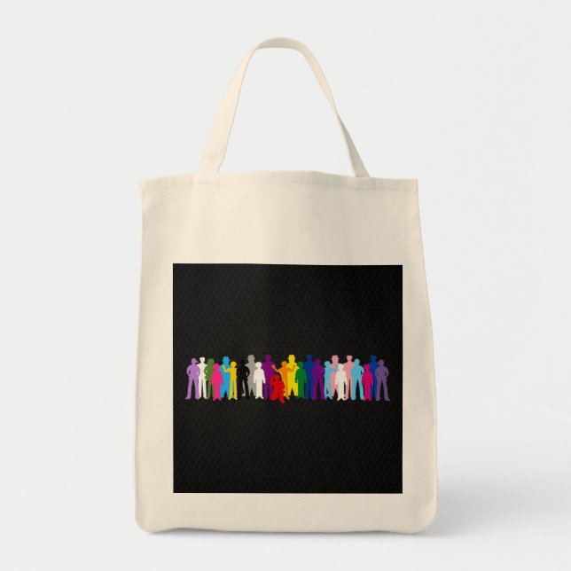 Bolso De Tela Diseño LGBT We The People (Frente)