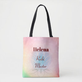 Bolso De Tela Diseño maestro de Reiki personalizado en Bonito
