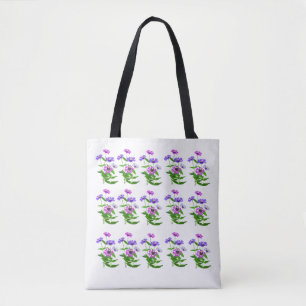 Bolso De Tela Diseño minimalista espiritual floral celestial