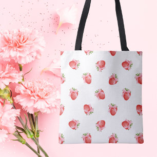 Bolso De Tela Diseño moderno de fresa lindo