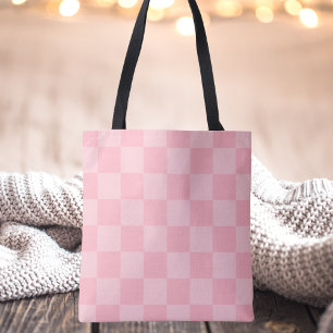 Bolso De Tela Diseño moderno de patrones de cuadros de colores