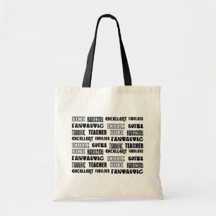 Bolso De Tela Diseño moderno fresco para los profesores: