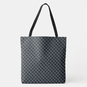 Bolso De Tela diseño moderno gris profundo