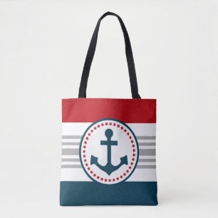 Bolso De Tela Diseño náutico