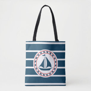 Bolso De Tela Diseño náutico