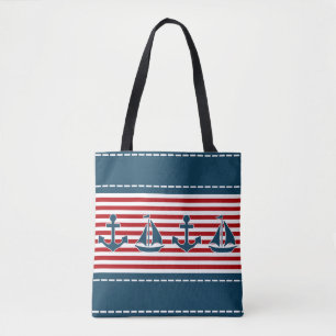 Bolso De Tela Diseño náutico