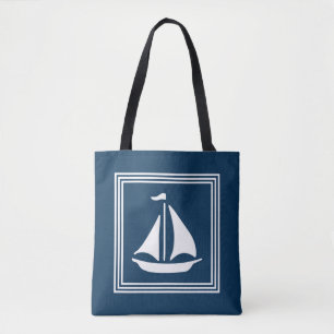 Bolso De Tela Diseño náutico