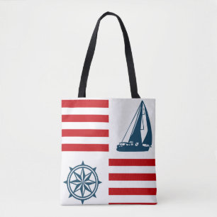 Bolso De Tela Diseño náutico