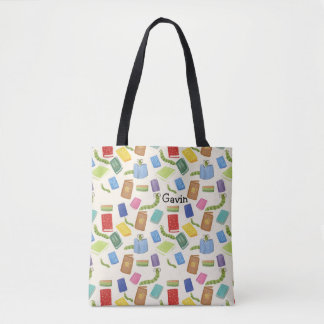 Bolso De Tela Diseño personalizado de biblioteca Tote Bag