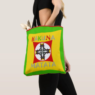 Bolso De Tela Diseño personalizado de Hakuna Matata