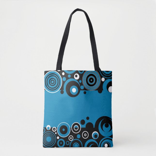 Bolso De Tela Diseño retro (Anverso)